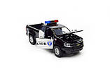 Машина модель металева 68465 Автопром, масштаб 1:31, Chevy Colorado ZR2-Police, світло, звук, фото 8