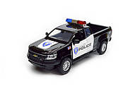 Машина модель металлическая 68465 Автопром, масштаб 1:31, Chevy Colorado ZR2-Police, свет, звук