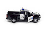 Машина модель металева 68465 Автопром, масштаб 1:31, Chevy Colorado ZR2-Police, світло, звук, фото 7