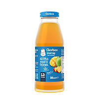 Нектар Gerber® яблочно-мангово-персиковый для детей с 12 месяцев, 300 мл