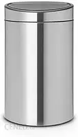 Brabantia Kosz Na Śmieci Touch Bin New Recycle 10 I 23L Stal Matowa (100680)