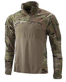 Вогнестійка сорочка MASSIF, Розмір: Large, UBACS, Колір: MultiCam, Advanced 1/4 Zip Combat Shirt