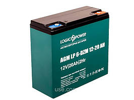Батарея до ДБЖ AGM 12В, 20 А*год, Ah, AH, 12 V, В, тяговий акумулятор стаціонарний