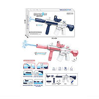 Игрушка Водяной пистолет арт. 030 (48шт/2) электрический на аккум.батарейке,2 цвета в коробке 37,5*21 см