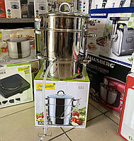 Соковарка Maestro об'ємом 8 літрів із неіржавкої сталі