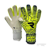Вратарские перчатки Redline Pro Light Lime RLM78 (RLM78). Футбольные перчатки для вратарей. Вратарская