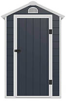 Пластиковий хозблок 134x192 см Hardmaister Vermont холодний сірий, фото 2