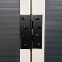 Пластиковий хозблок 134x192 см Hardmaister Vermont холодний сірий, фото 3