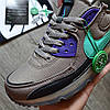 Чоловічі кросівки Nike Air Max Terrascape 90 'Moon Fossil (Сірі) Взуття Найк Аір Макс 90 шкіра текстиль демисезон, фото 6
