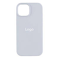 Чехол Silicone Case Full Size (AA) для iPhone 15 Цвет 26.Mist blue