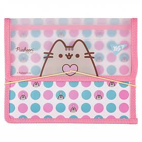 Папка для зошитів на резинці пластикова Yes Pusheen Heart В5