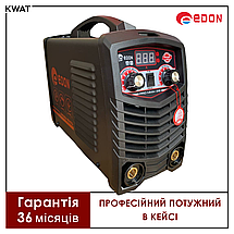 Зварювальний інвертор Edon KW PRO MMA-315 Струм 315 А Діаметр електрода 1.6 - 5 мм Окуляри хамелеон Edon KW ED-500BS, фото 3