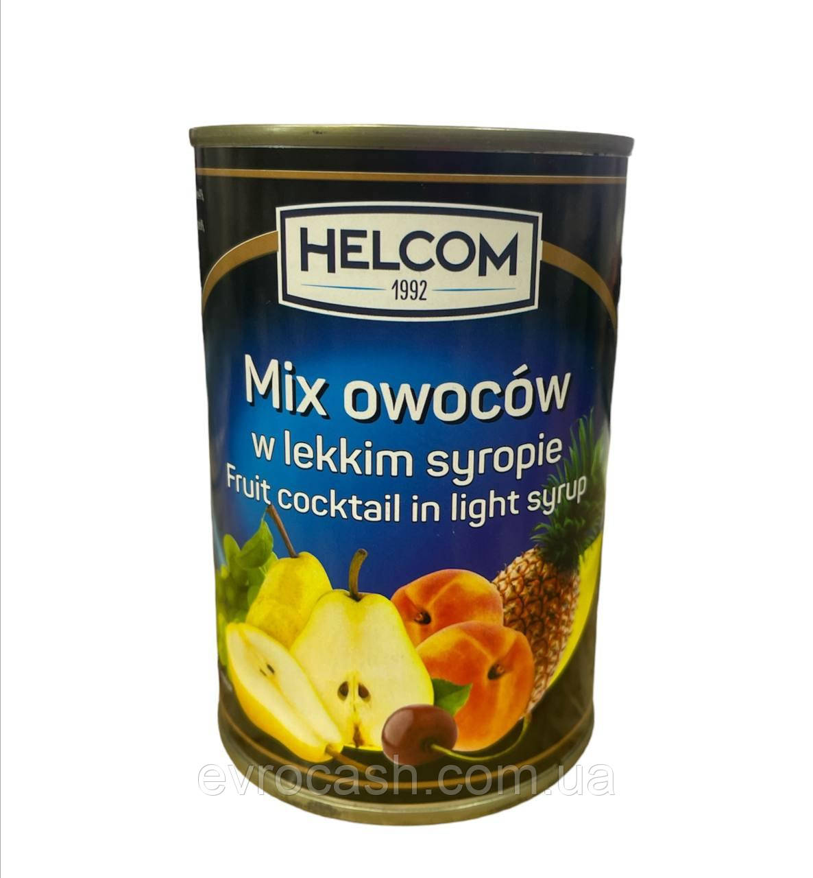 Фруктовий мікс в сиропі HELCOM 425 гр жб 12 шт ящ