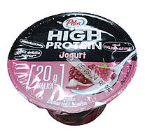 Йогурт High Protein Pilos в асортименті малина-гранат 200г