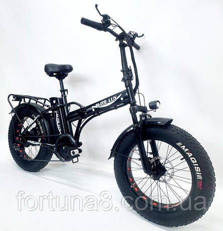 Електричний велосипед Fatbike ELITE LUX 20" (800W 48V 21Ah), фото 1