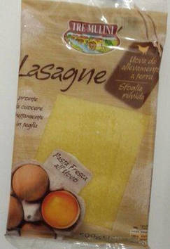 Листи для лазаньї  Lasagne TRE MULINI 500g