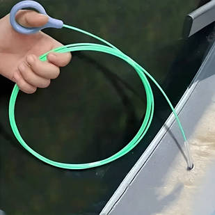 Автомобільний очисник дренажу 5м Sunroof Pipe cleaning brush Зелений