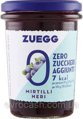 Джем Zuegg Martilli Neri чорниця без цукру 220 гр, фото 1