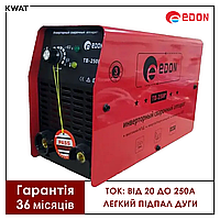 Сварочный инверторный апарат EDON TB-250Р 250 Ампер Гарантия 3 года