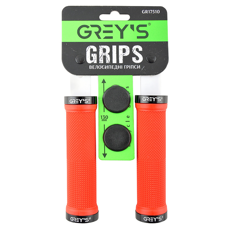 Гріпси Greys GR17510 13см 2 замочки Червоний