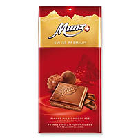 Шоколад Munz Swiss Premium Milk Chocolate 100g