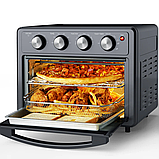 Мультипіч-аерофритюрниця Tekhniko AirMatic 22 Air Fryer - міні-духовка з конвекцією, грилем і тостером, фото 9