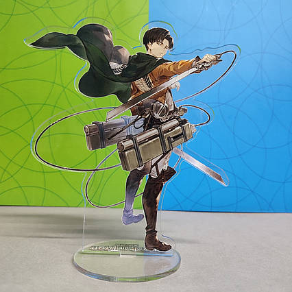Акрилова статуетка Атака титанів Лєви (15 см) / Attack On Titan