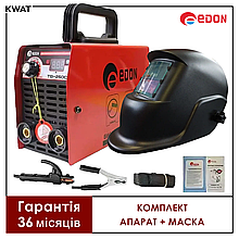 Зварювальний інверторний апарат Edon TB-250C(NEW) 20/250 Ампер Гарантія 3 роки