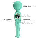 Вібромасажер PRETTY LOVE - Skyler Green, 10 vibration functions 9 speed levels, фото 6