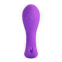 Вібростимулятор PRETTY LOVE Idabelle Purple, 12 vibration functions 12 pulse wave settings Wireless, фото 3