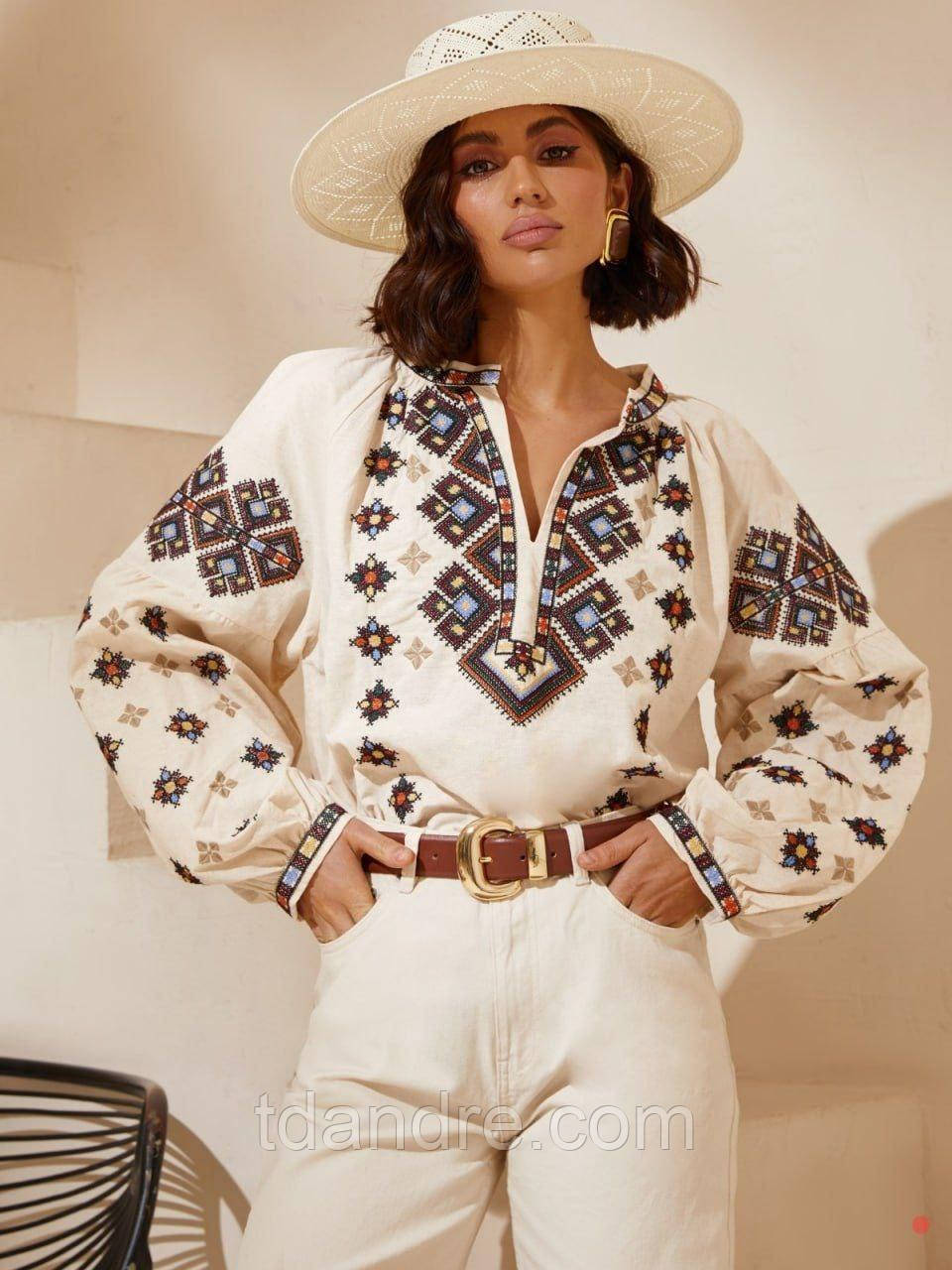 Блуза вишиванка жіноча, фото 1
