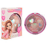 Top Model мерехтлива пудра з дзеркалом та спонджем BEAUTY and ME 12814, фото 2