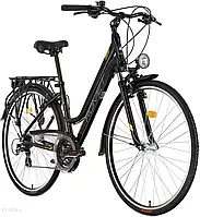Велосипед Romet Damski Gazela Czarny Żółty Złoty 28 2023