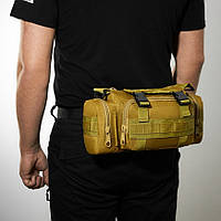 Сумка - подсумок тактическая поясная Tactical военная, сумка нагрудная с ремнем на плечо 5 DI-577 литров