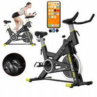 Велотренажер Stacjonarny Treningowy ek Spinningowy Cycle Pro X LCD 200 Kg Bt