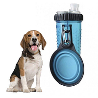 Бутылка Кормушка для Собак 2 в 1 Snack Duo для Воды и Корма