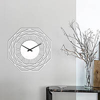 Белые настенные часы Moku Kamanasi (38 x 38 см)