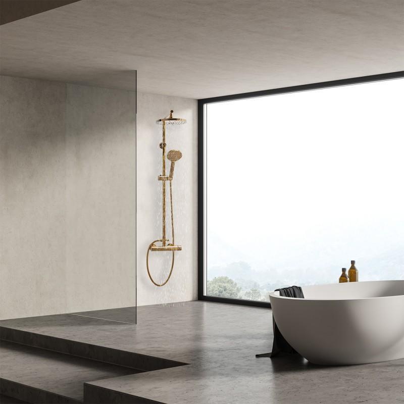 Душовий гарнітур Yoka DUBAJ 23 GOLD золотий, фото 1