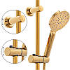 Душовий гарнітур Yoka DUBAJ 23 GOLD золотий, фото 5