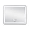 Дзеркало Qtap Mideya 900х700 з LED-підсвічуванням Touch, з антизапотіванням, з димером, рег. яскравості, фото 2