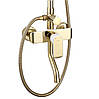 Душовий гарнітур REA BLOOM GOLD WHITE з виливом, фото 3
