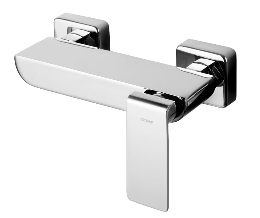 Душовий гарнітур Corsan CHROME зі штангою
