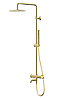 Душовий гарнітур Corsan LUGO GOLD з виливом, фото 2