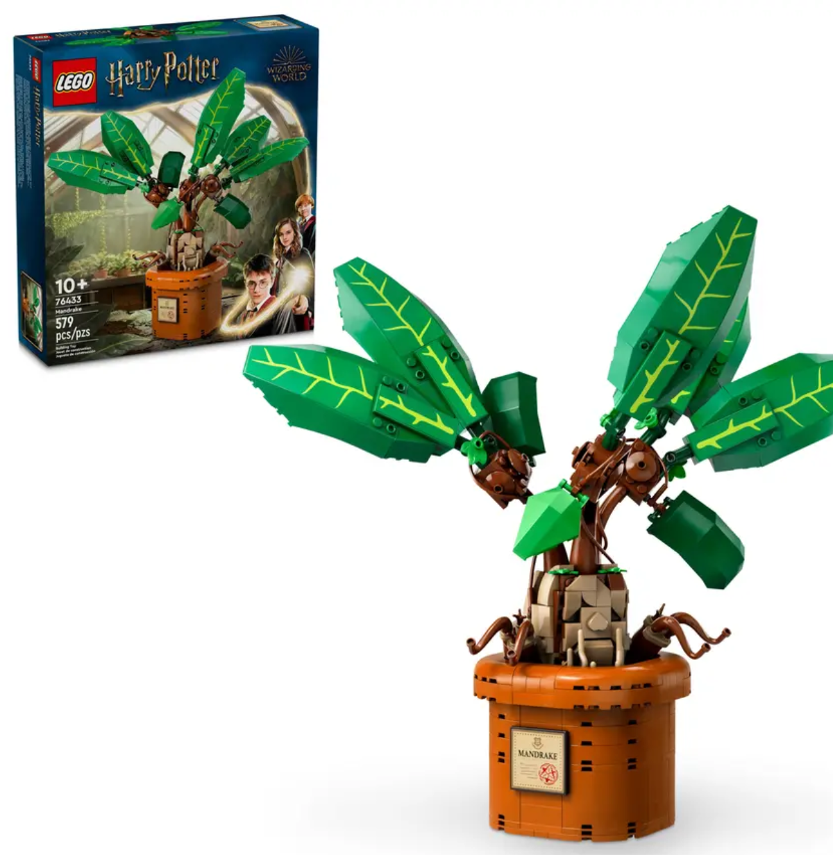 Конструктор Лего Гаррі Поттер Мандрагора Lego Harry Potter Mandrake 76433