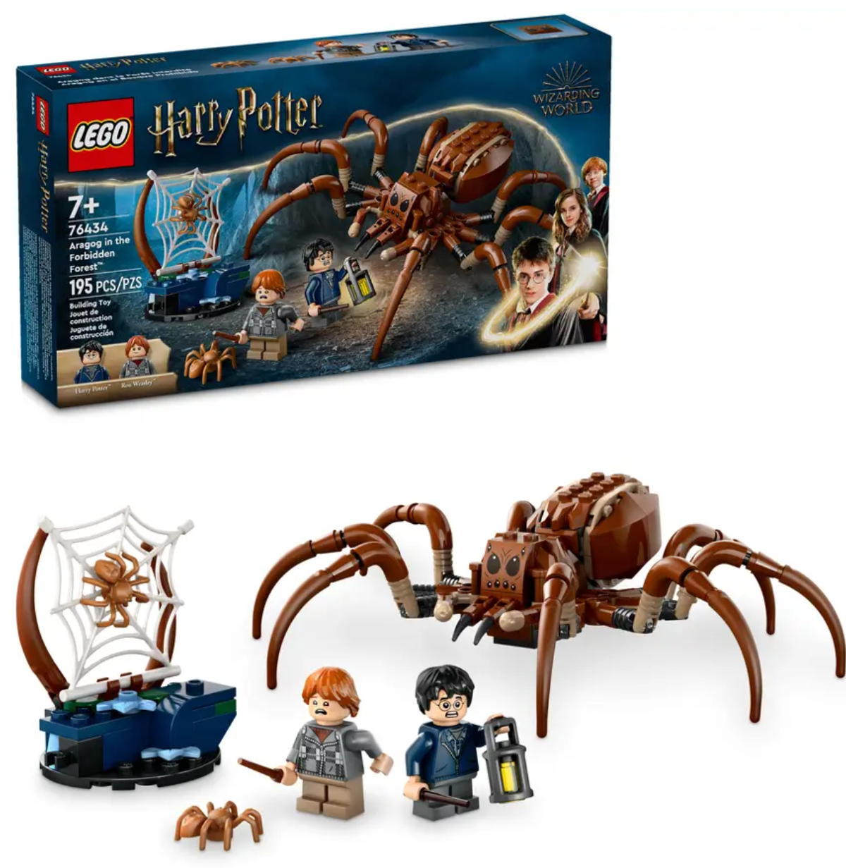 Конструктор Лего Гаррі Поттер Арагог у Забороненому лісі Lego Harry Potter Aragog in the Forbidden Forest 76434
