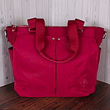 Сумка жіноча текстильна містка зручна на блискавці на кожен день.Якість!, фото 3