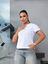 Футболка однотонна базова