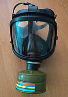 ZAQ Панорамна маска швидкоскидна , фільтруючий противогаз чорний