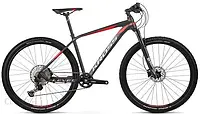 Велосипед Kross Level 8.0 29 Czarny Czerwony Grafitowy Mat 2020