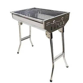 Розкладний мангал RIAS Barbecue 883 CA-12 73x35x19см (3_04949)